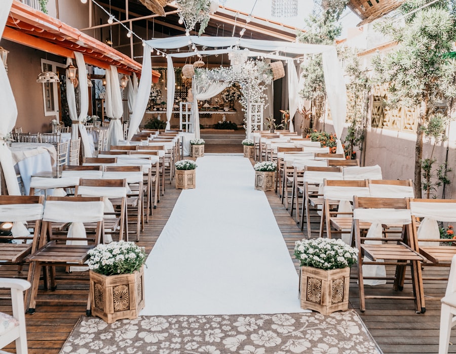 Rose Gold Reception